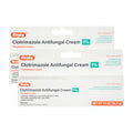 Rugby Laboratories Clotrimazole 1% Antifungal Cream — Soothing Itch Relief, 0.5 oz, 2-Pack