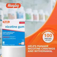 Rugby Laboratories 2mg cinnamon pack back – quick usage reference for reducing cravings