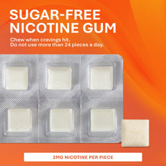 Rugby Laboratories quit schedule week1-6 graphic illustrating gradual nicotine reduction.