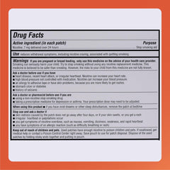 Rugby Clear packaging with Step 3 label signals progression in a quit plan.