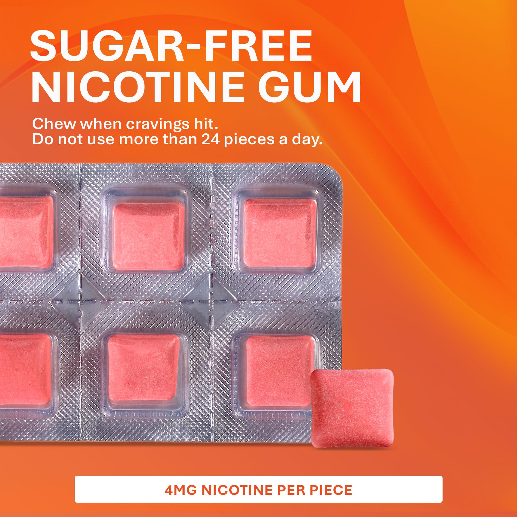 Rugby Polacrilex 4mg gum on hand during discreet use