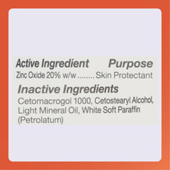 Rugby Zinc Oxide Ointment being applied to skin to illustrate use.
