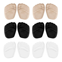 RUGLAMZHIP metatarsal pads close-up highlighting soft suede for comfort.