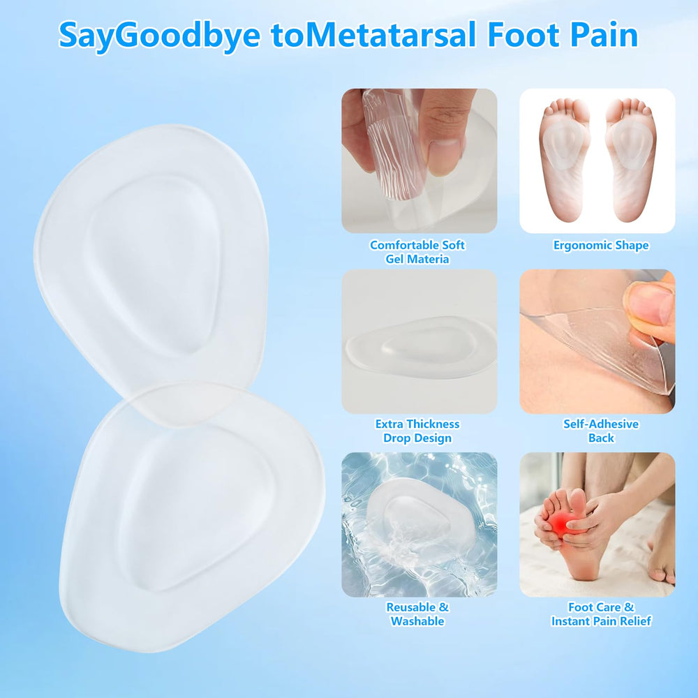RUGLAMZHIP washable metatarsal pads maintain stickiness after washing