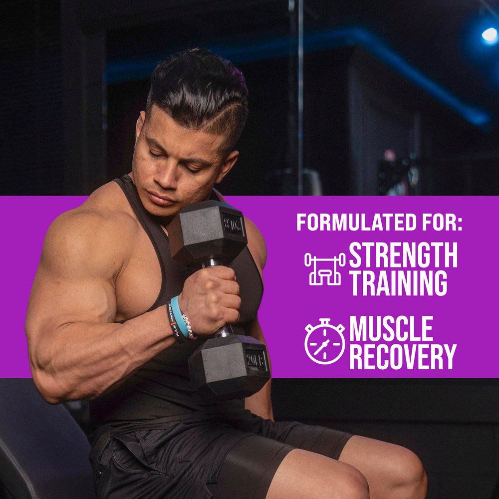 Rule 1 Casein Protein Vanilla Creme bedside nighttime setup for routine use