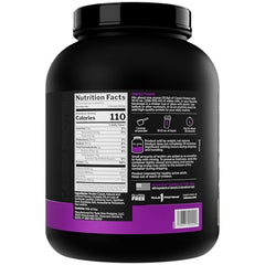 Rule 1 Casein Protein Vanilla Creme scoop shows powder texture for slow-release nutrition