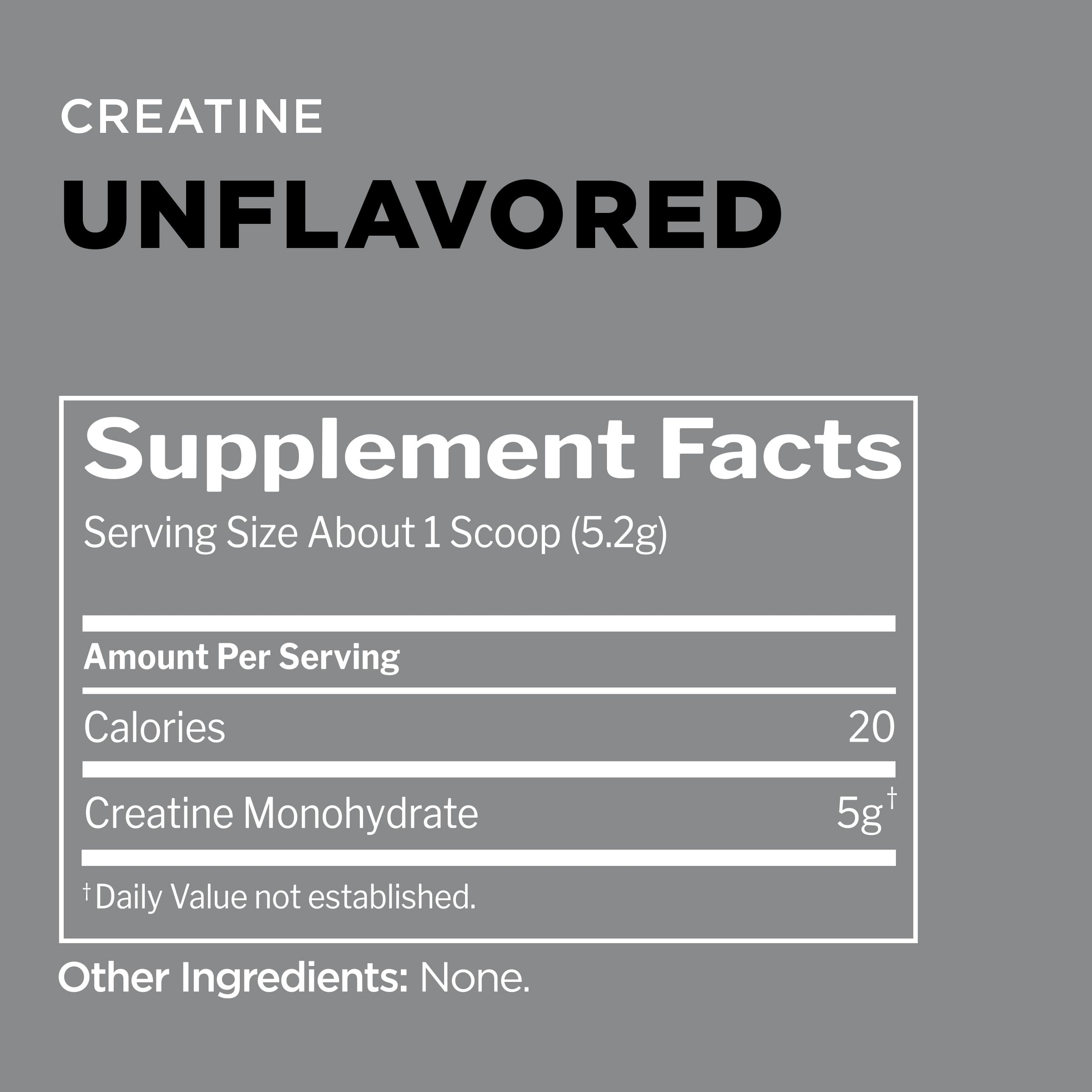 Rule 1 Creatine powder micronized for smooth mixing and suspension