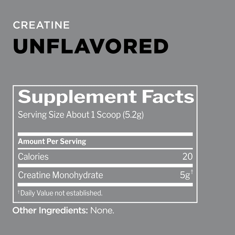 Rule 1 Creatine powder micronized for smooth mixing and suspension