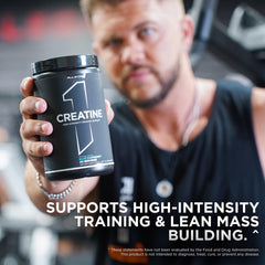 Rule 1 Creatine powder easily dissolves in water for quick dosing