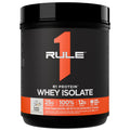 Rule 1 R1 Protein Whey Isolate – 25g Protein, 6g BCAA, Vanilla Creme (1 lb)