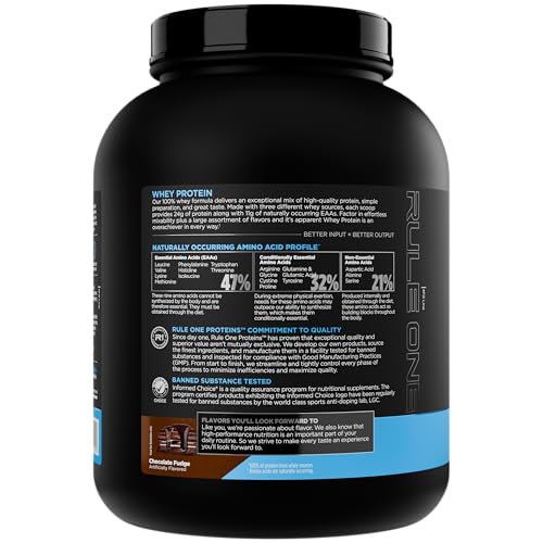 Rule 1 Proteins Whey Protein mixer showing easy blend after training