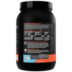 Rule 1 R1 Whey Isolate in a mixing glass with smooth texture