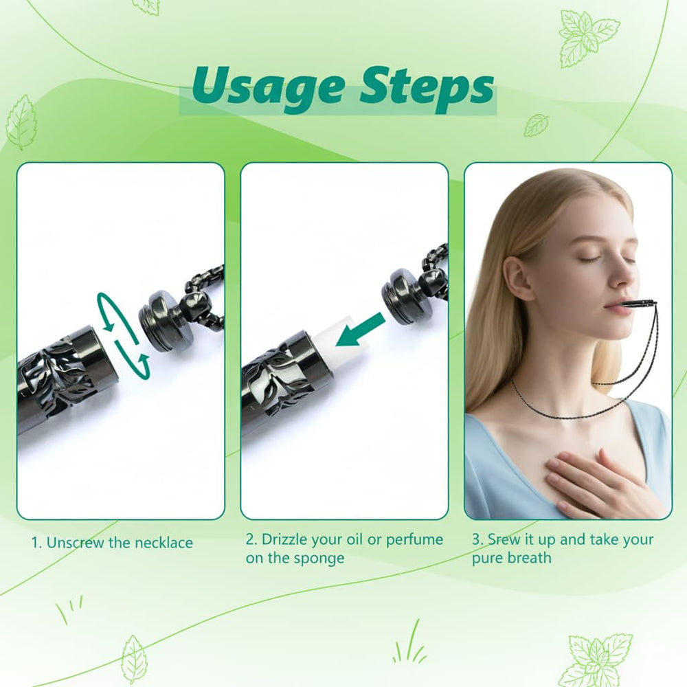Runmecy anxiety-relief accessory supports calm and balanced breathing sessions.