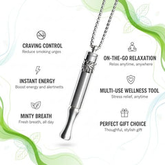 Runmecy breathing necklace as a wearable design for mindful calm