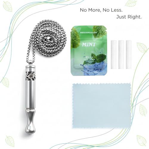 Runmecy multi-functional necklace doubles as fashion and quit-aid