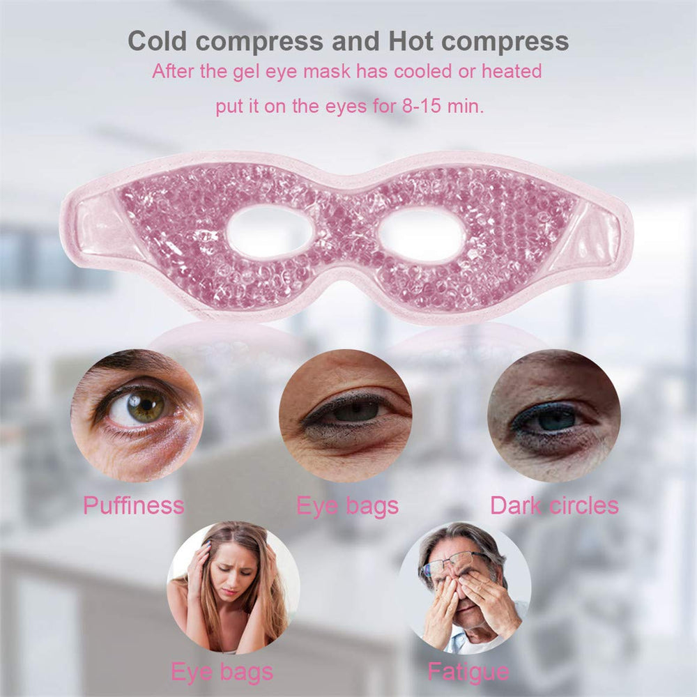 Ruzzut antifaz para ojos, uso frío en casa para descongestión suave