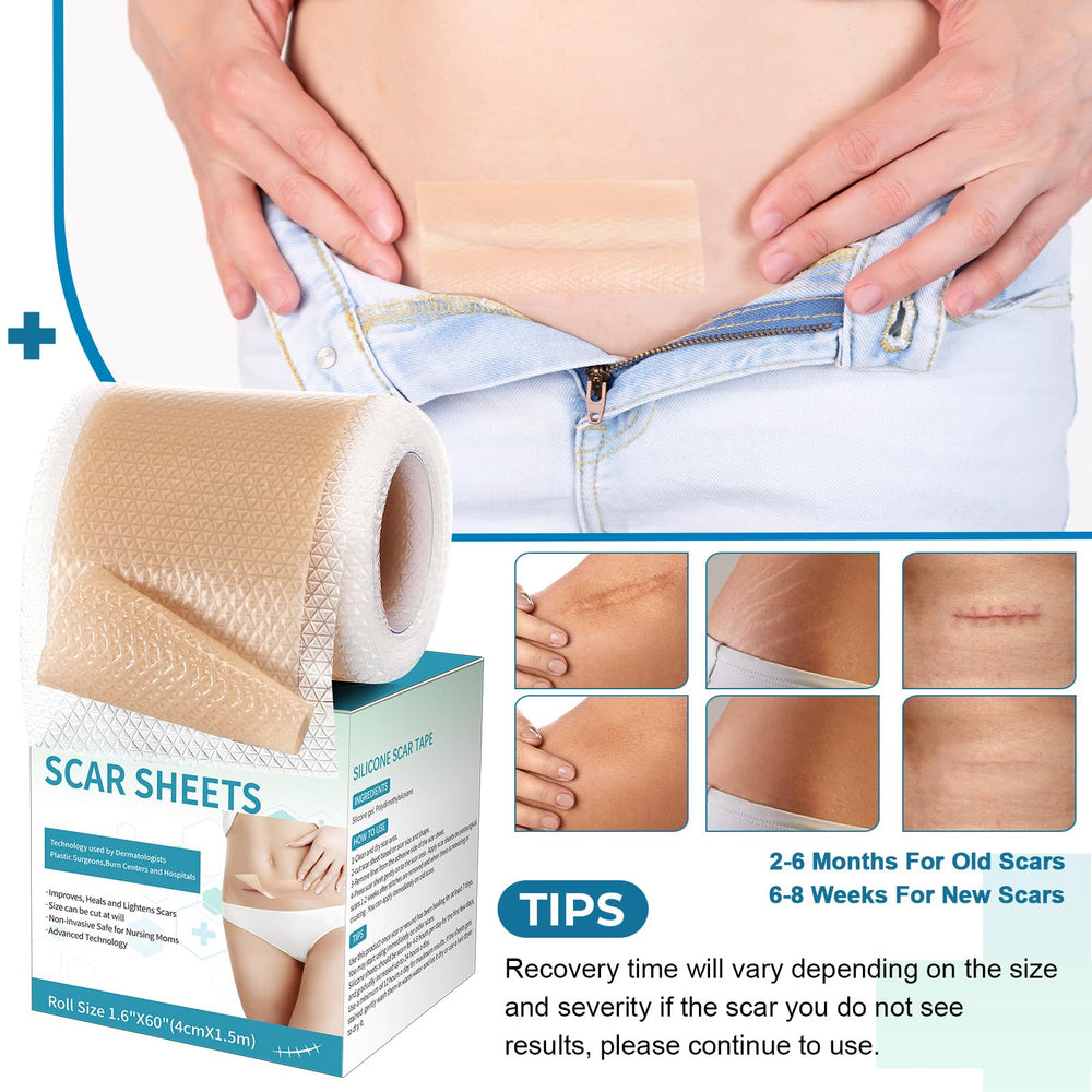 Rvlaim silicone creates a moist healing environment for comfort.