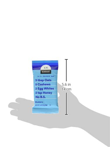 RXBAR Blueberry AM Bar ingredients focus on simple, transparent components.