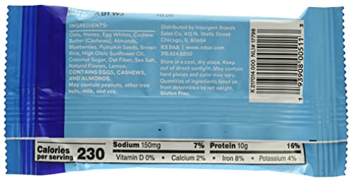 RXBAR Blueberry AM Bar travel pack ready for busy days.