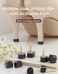 RyanDesign 10-pair heel tips kit offers versatile size coverage