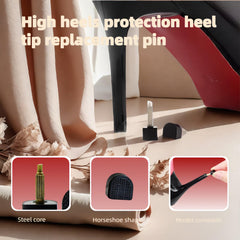 RyanDesign heel tips U-cap 3mm deliver strong grip and quiet steps