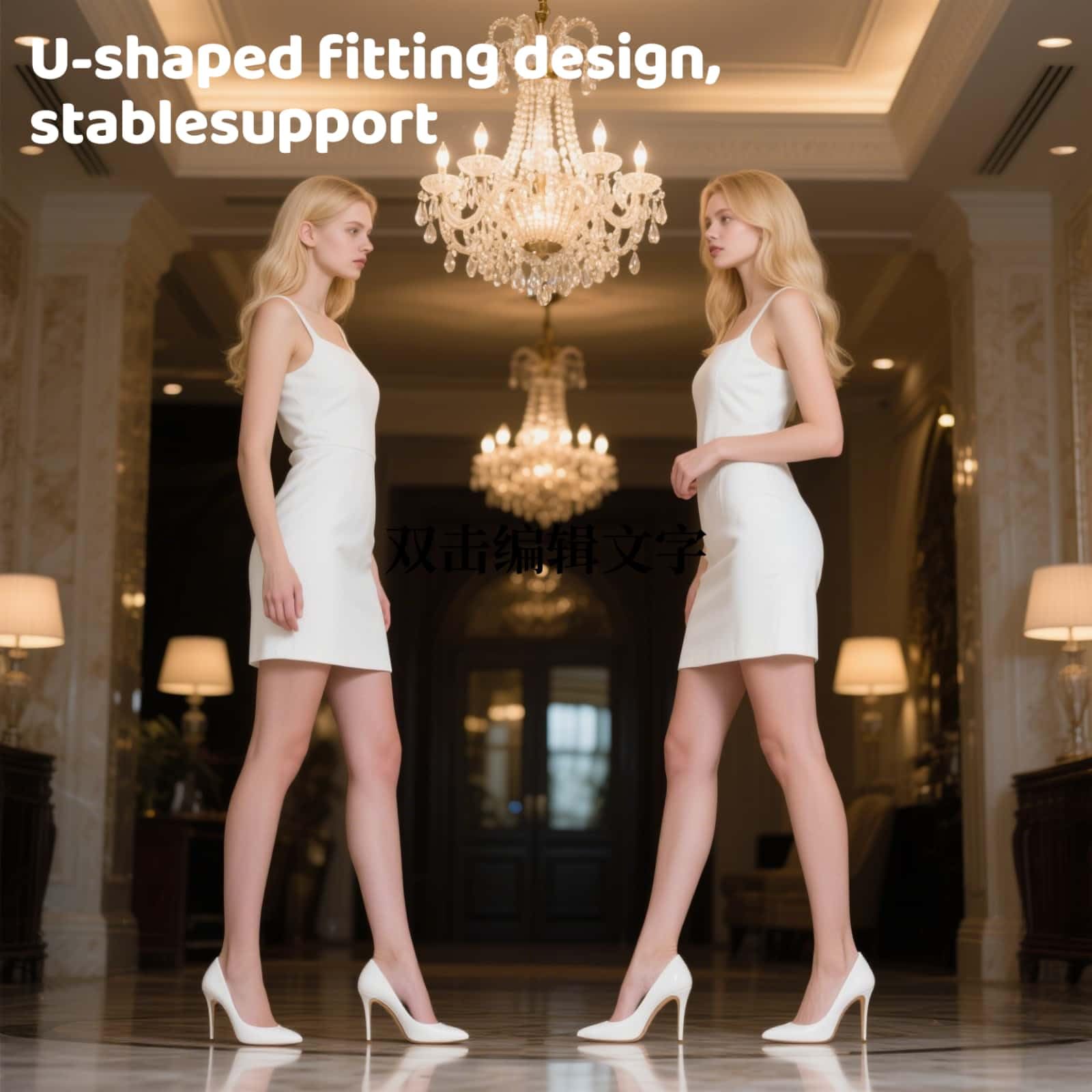 RyanDesign invisible protection black cap blends with most heels