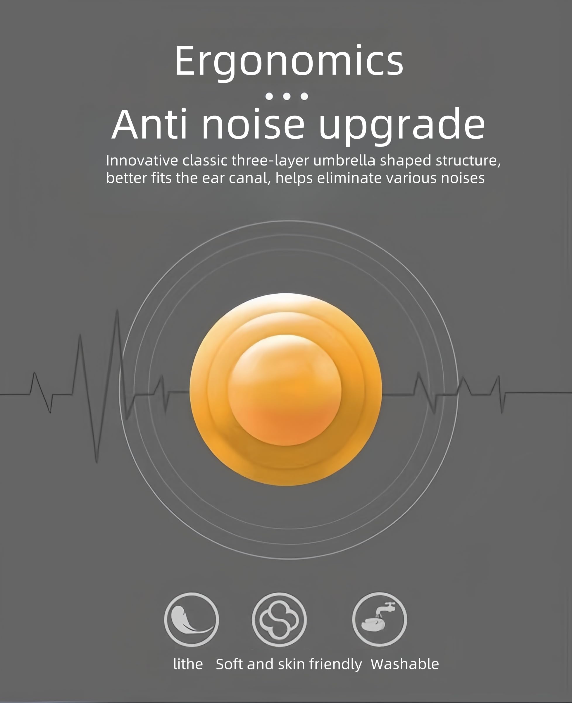RyanDesign lightweight easy to share earplugs ideal for travel and outfits