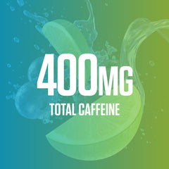 Close-up of Monsterberry Lime label highlighting premium ingredients for performance.