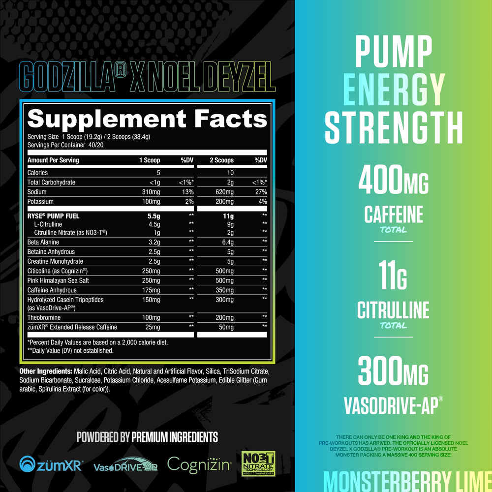 Scoop poured into shaker for quick pre-workout energy boost.