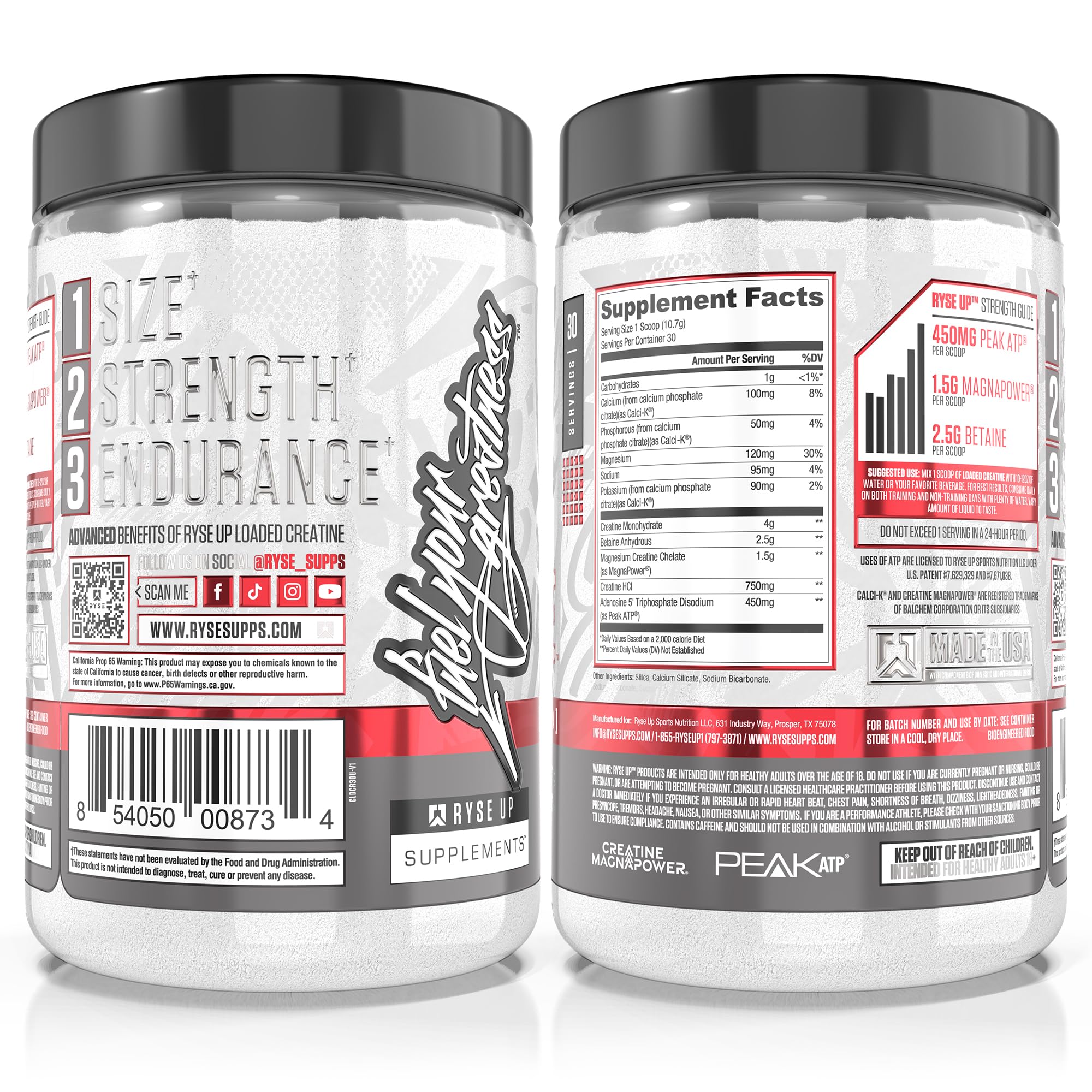 RYSE Loaded Creatine endurance workout scene illustrates sustained power