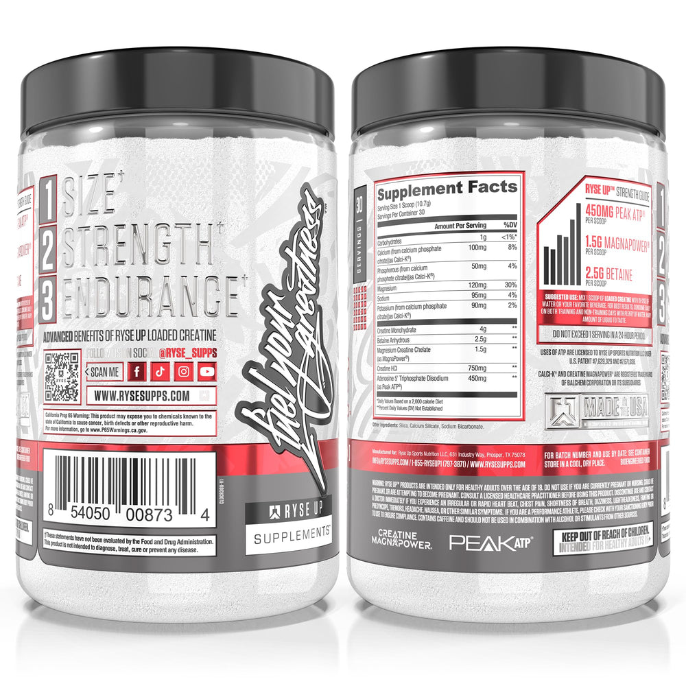 RYSE Loaded Creatine endurance workout scene illustrates sustained power