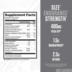 RYSE Loaded Creatine label front signals premium formula and quality