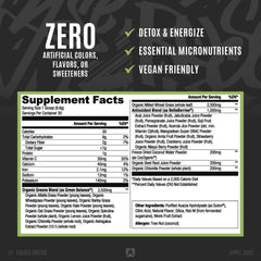 RYSE Loaded Greens stir-into-shaker promotes convenient daily use with smooth mixing.