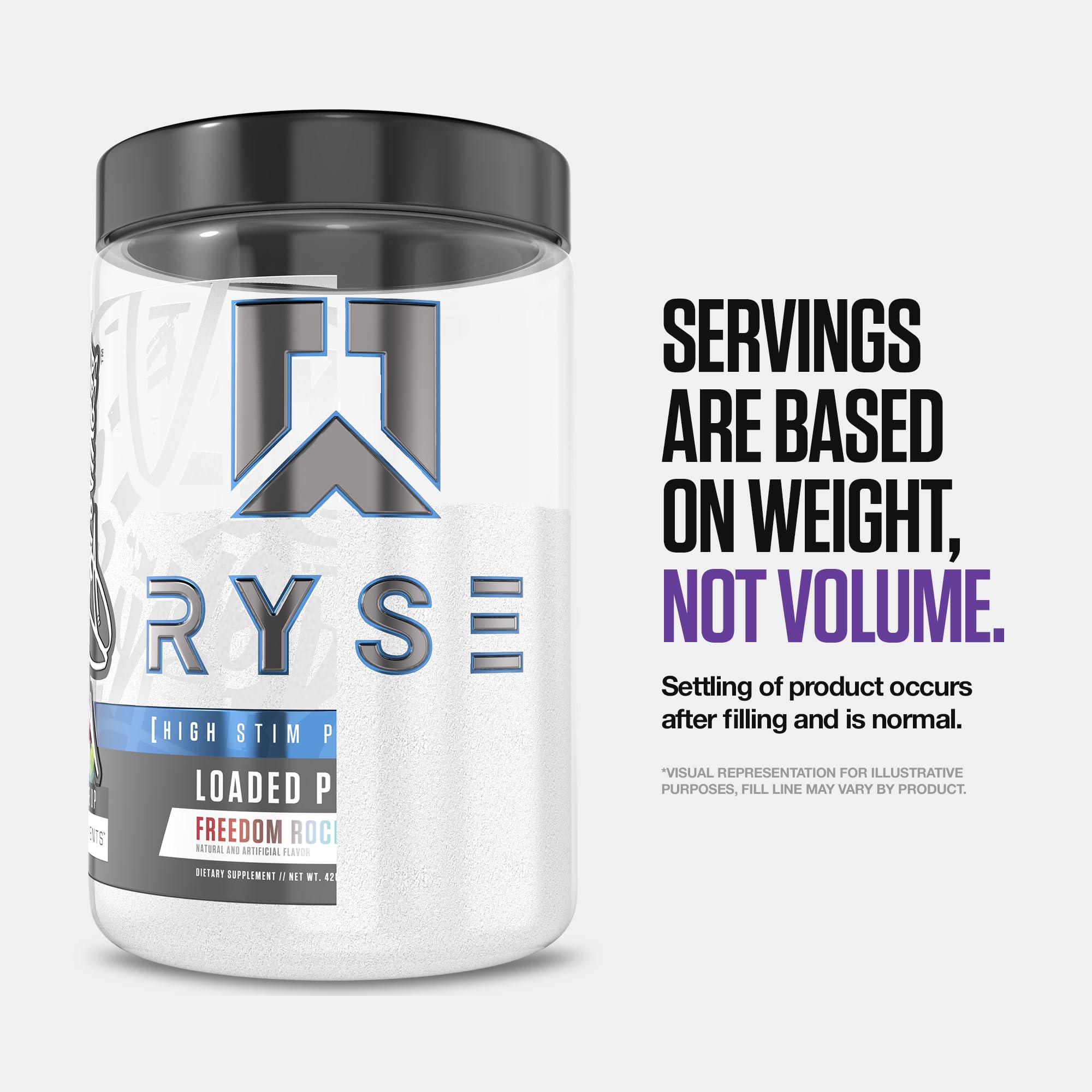 Gym-goer uses RYSE Bazooka Grape before training for a focused session.