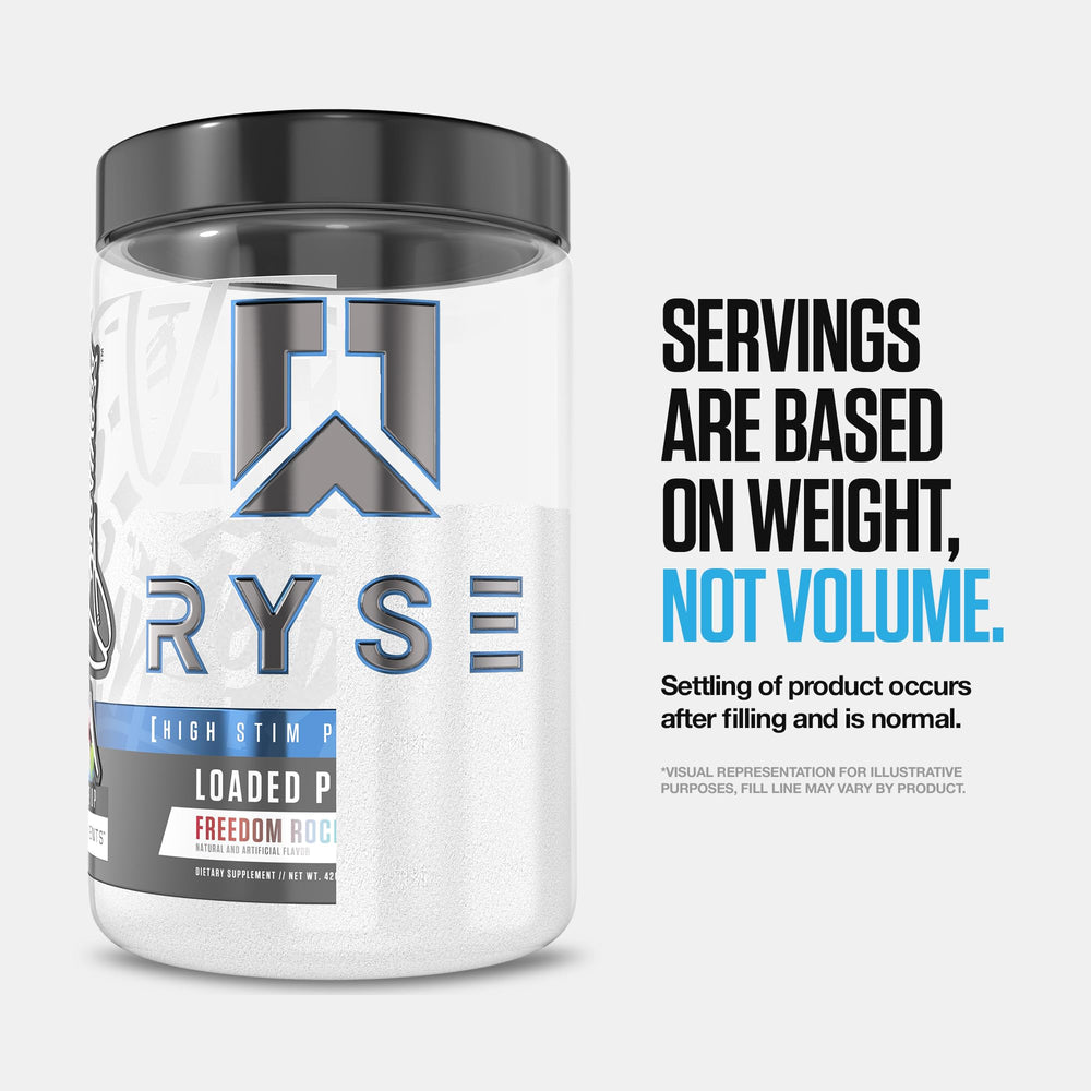 Ryse Loaded Pre Workout Kool-Aid Tropical Punch 30-serving packaging for daily routine