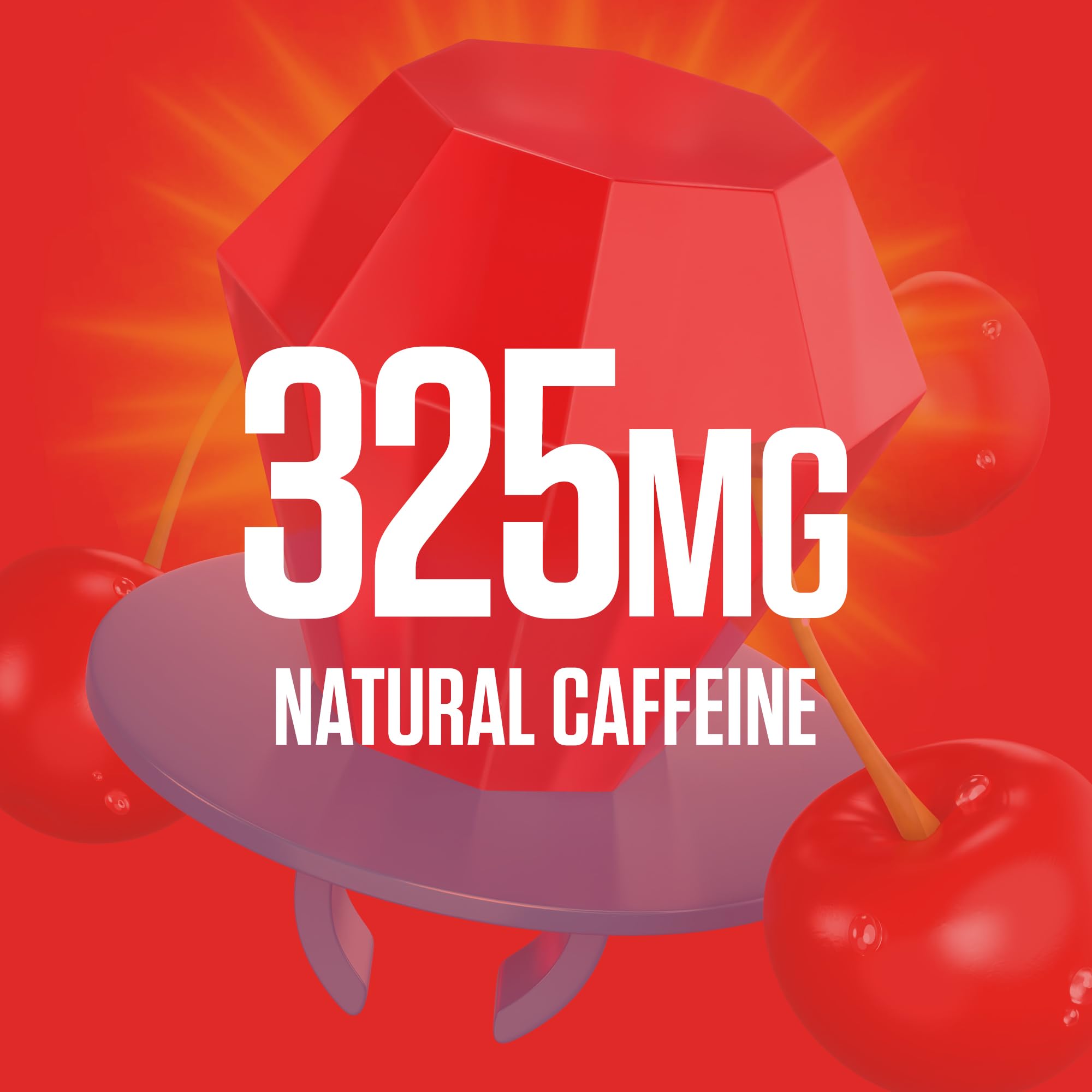 RYSE Loaded Ring Pop Cherry being poured, showcasing convenient ready-to-drink use.