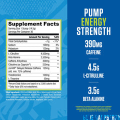 RYSE Loaded Pre Workout scoop ready to mix for a clean pump.