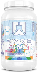 RYSE Loaded Marshmallow protein powder tub for daily recovery and flavor