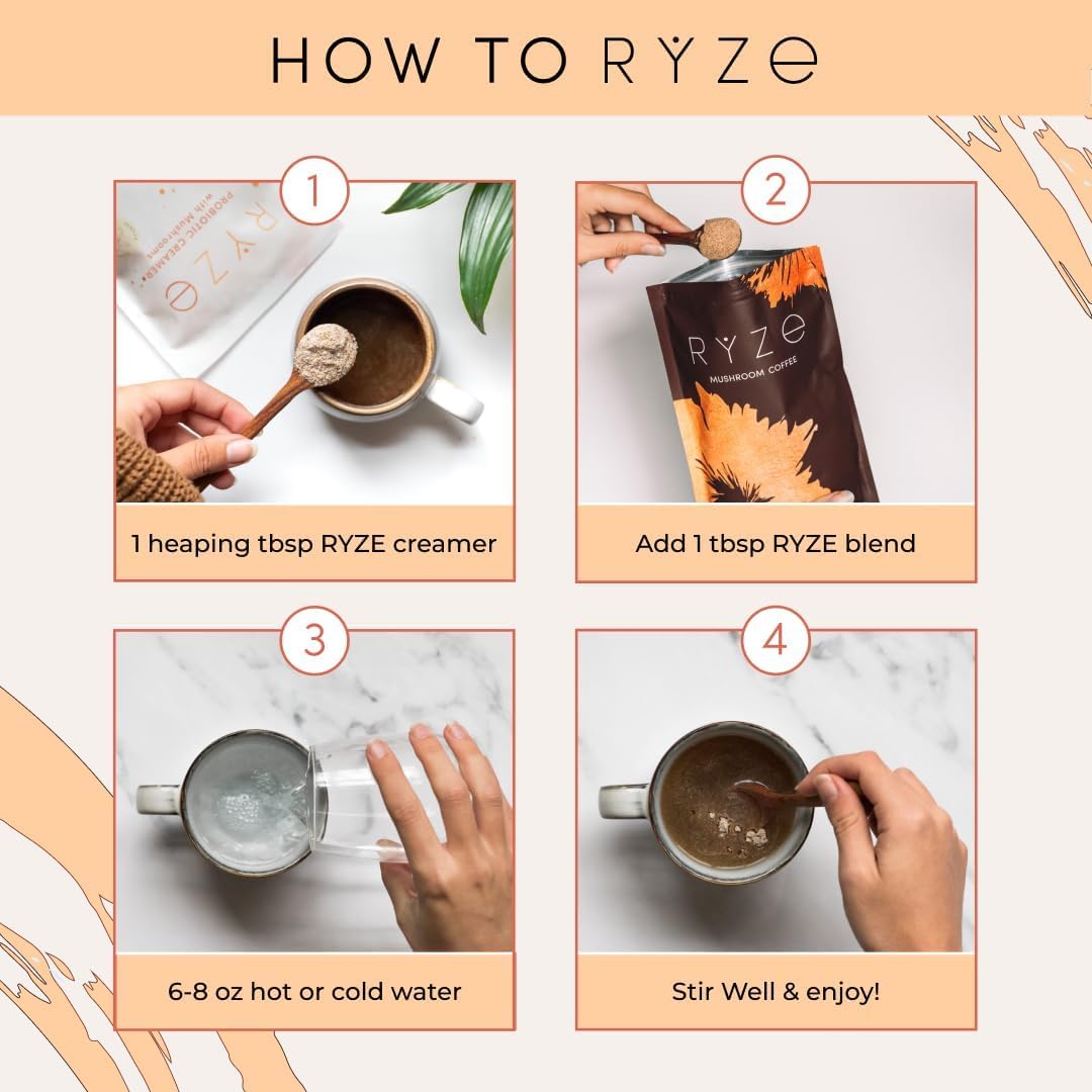 RYZE n Shine energy and focus potential for a ritual-friendly routine.