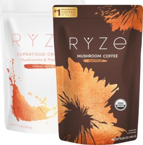 RYZE Superfoods Ryze n Shine bundle box promotes balanced morning energy.