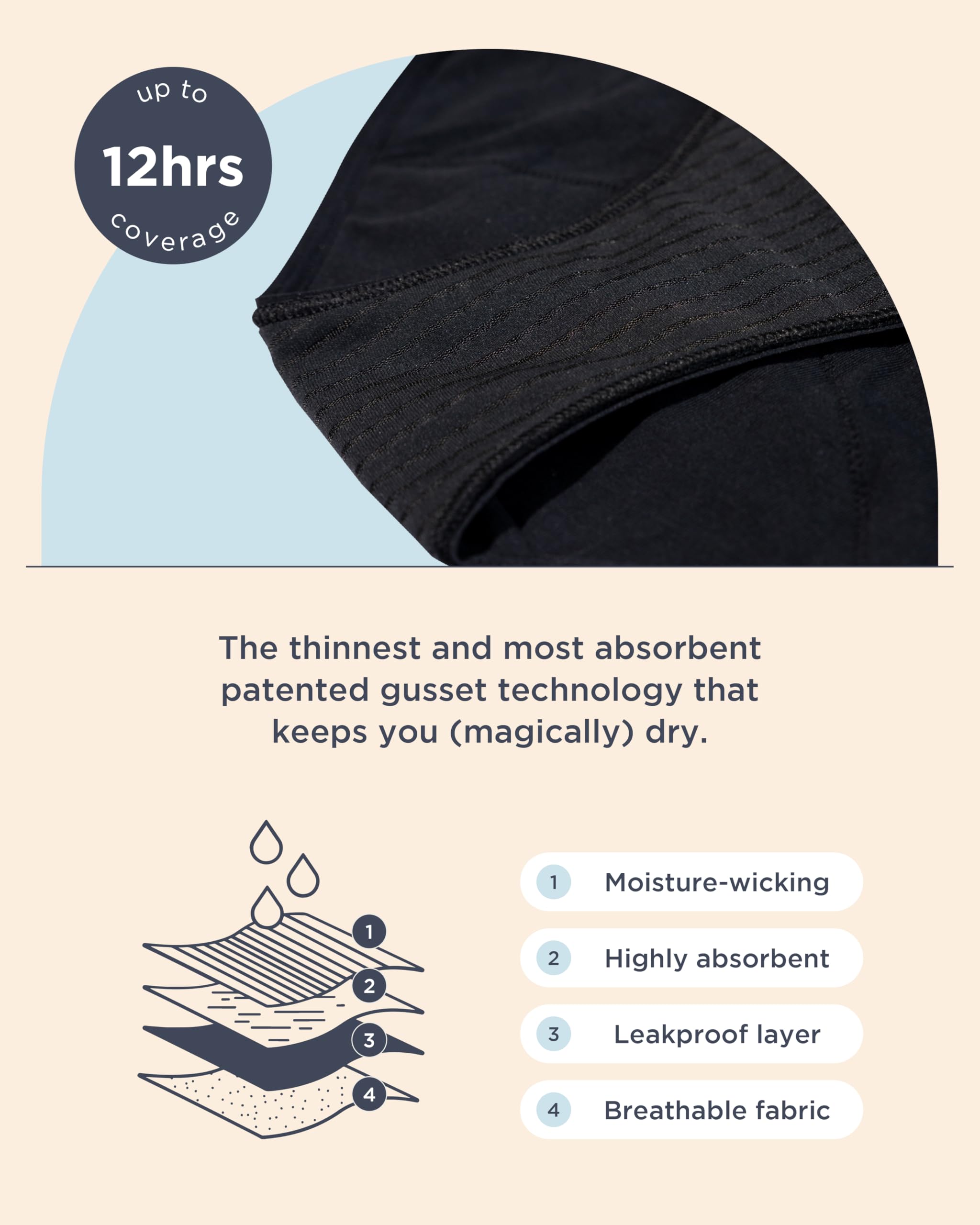 Saalt packaging and materials highlight sustainable fabrics and certification.