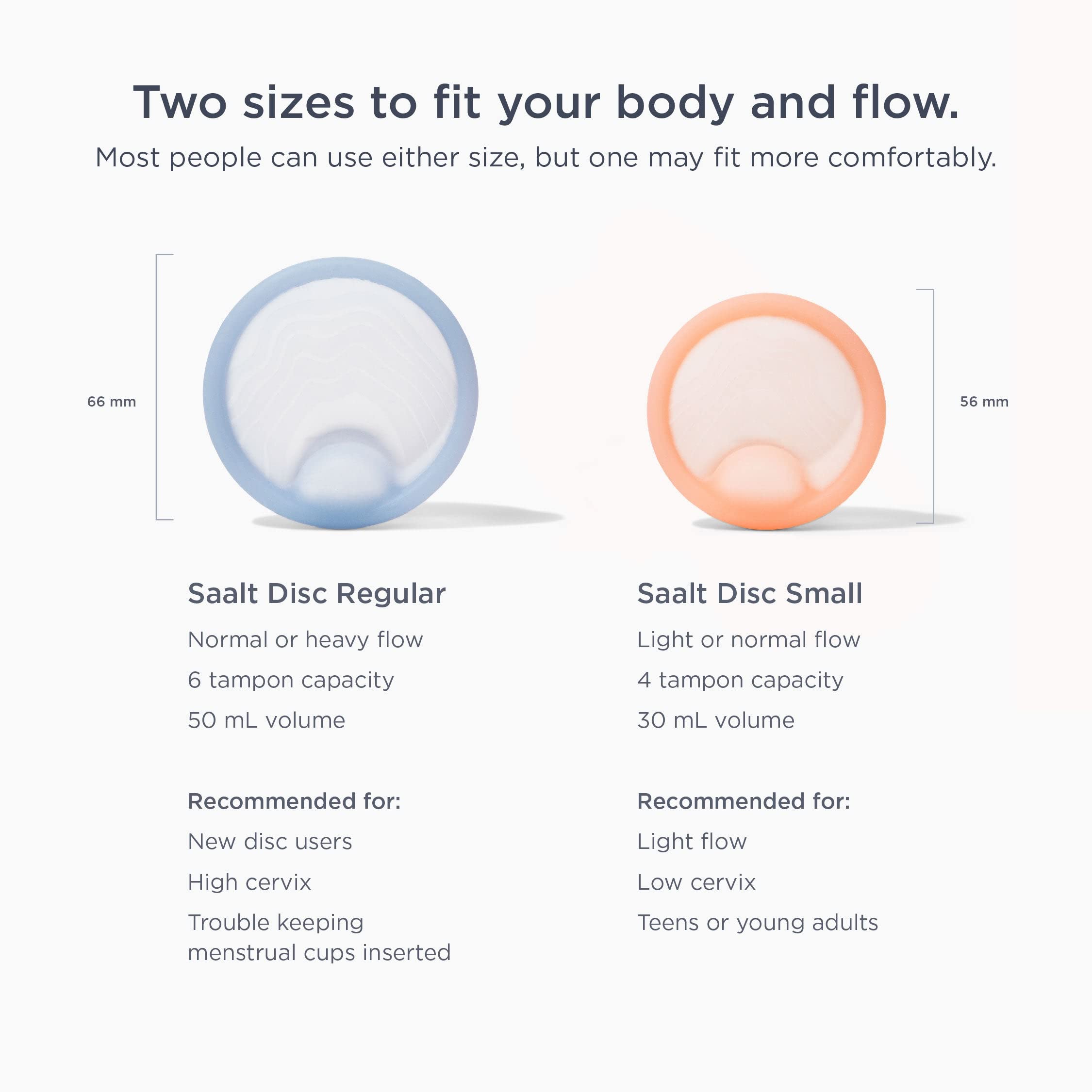 Saalt Disc tampon alternative for a mess-free period experience