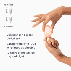 Saalt Disc worn all day during activity like swimming or running.