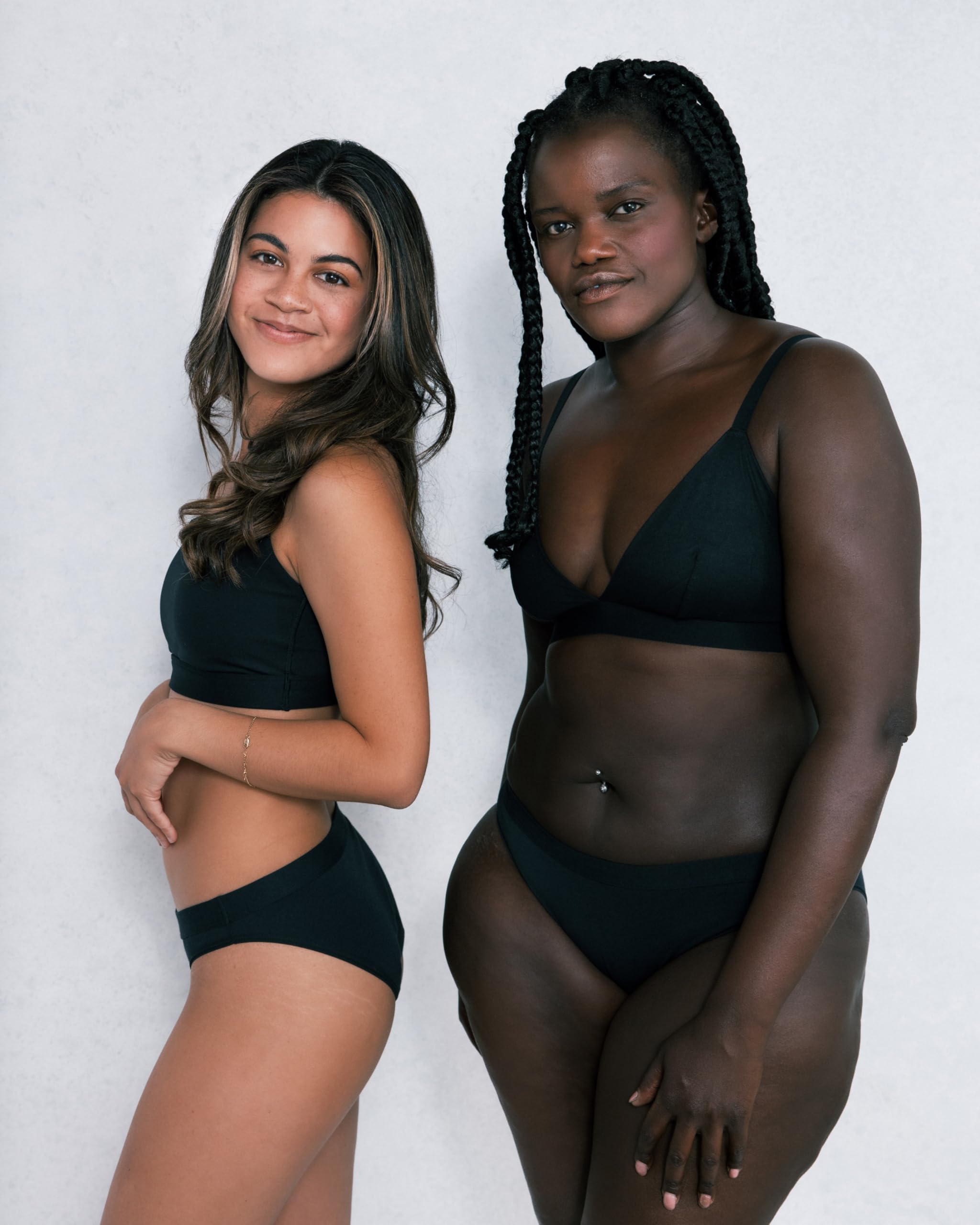 Saalt EveryWear Cotton Brief model wearing demonstrates everyday protection in real life.