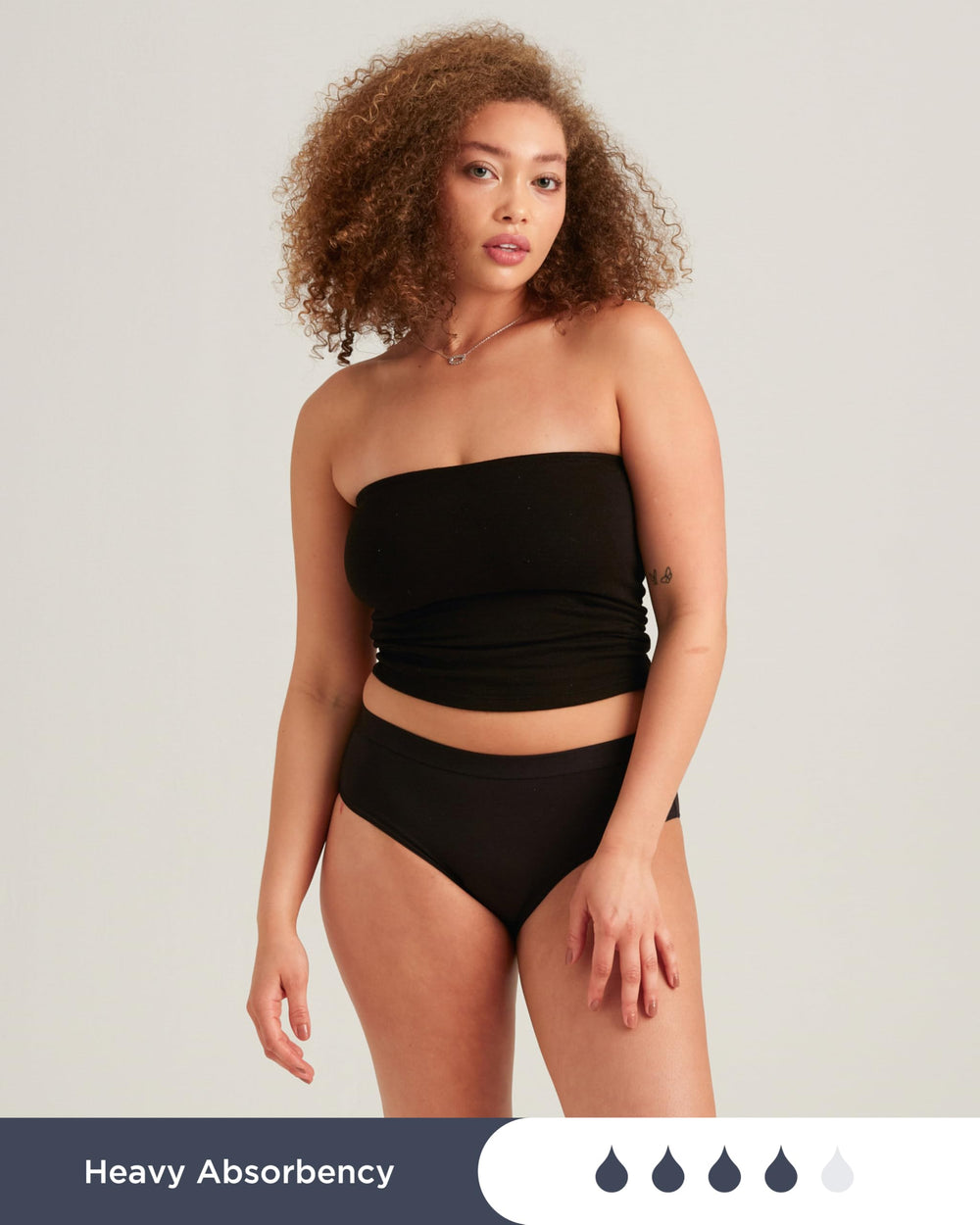 Saalt EveryWear Cotton Brief natural cotton fabric delivers breathable softness.