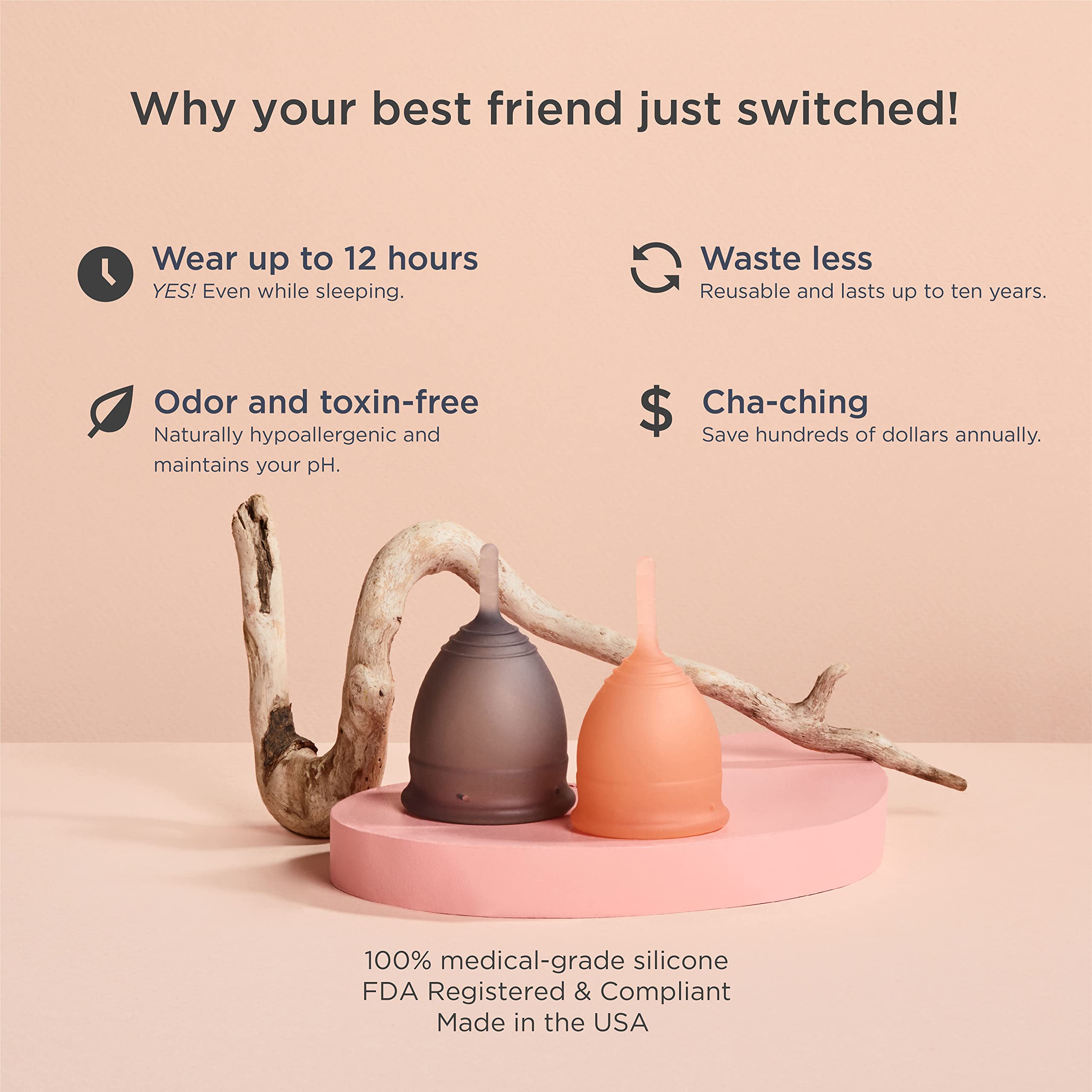 Saalt Soft regular-size cup overview for daily wear and protection