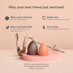 Saalt Soft regular-size cup overview for daily wear and protection