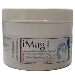 Sabre Sciences iMagT powder front label ready for daily brain health support.