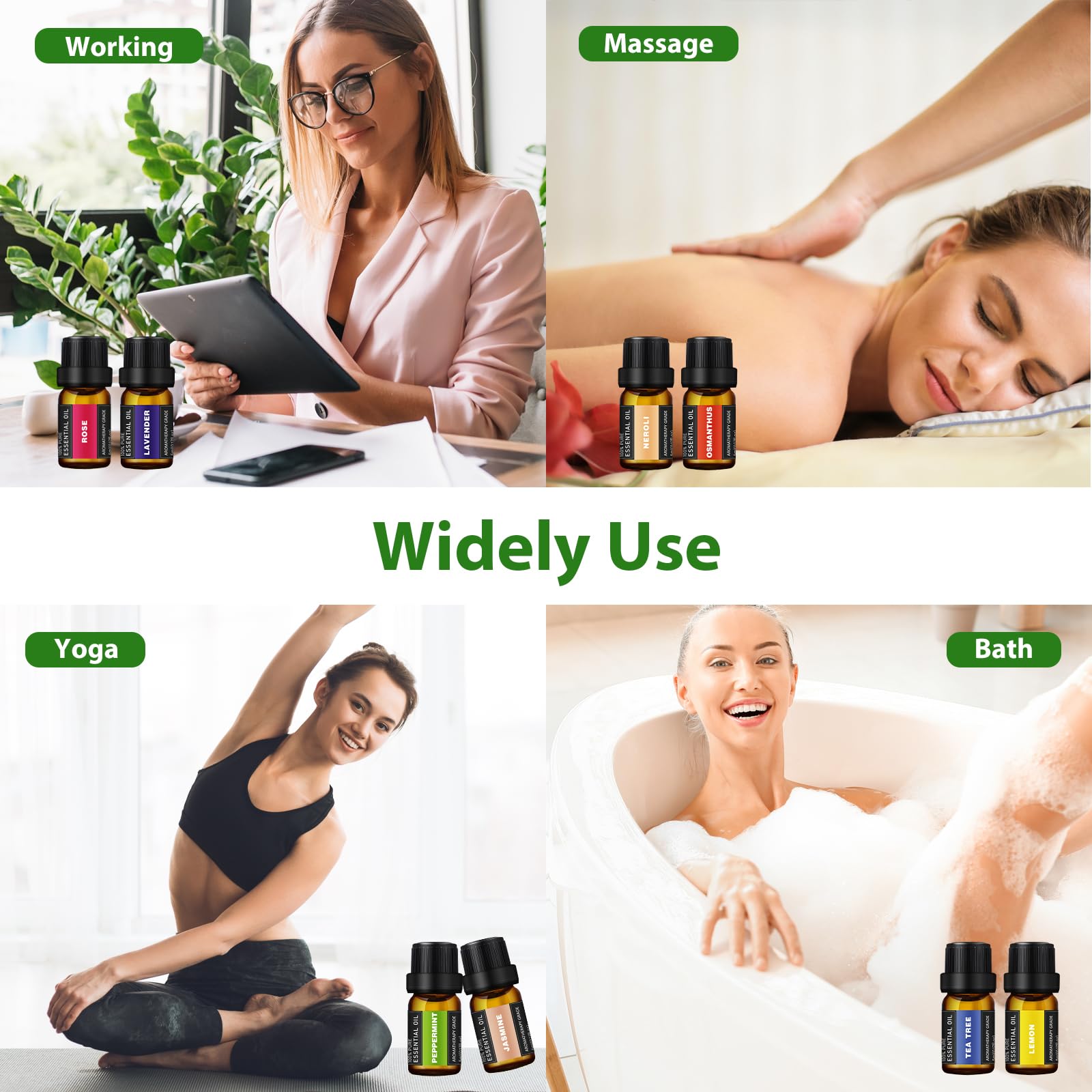 SACATR Tea Tree essential oil for DIY cleaners and skin care routines