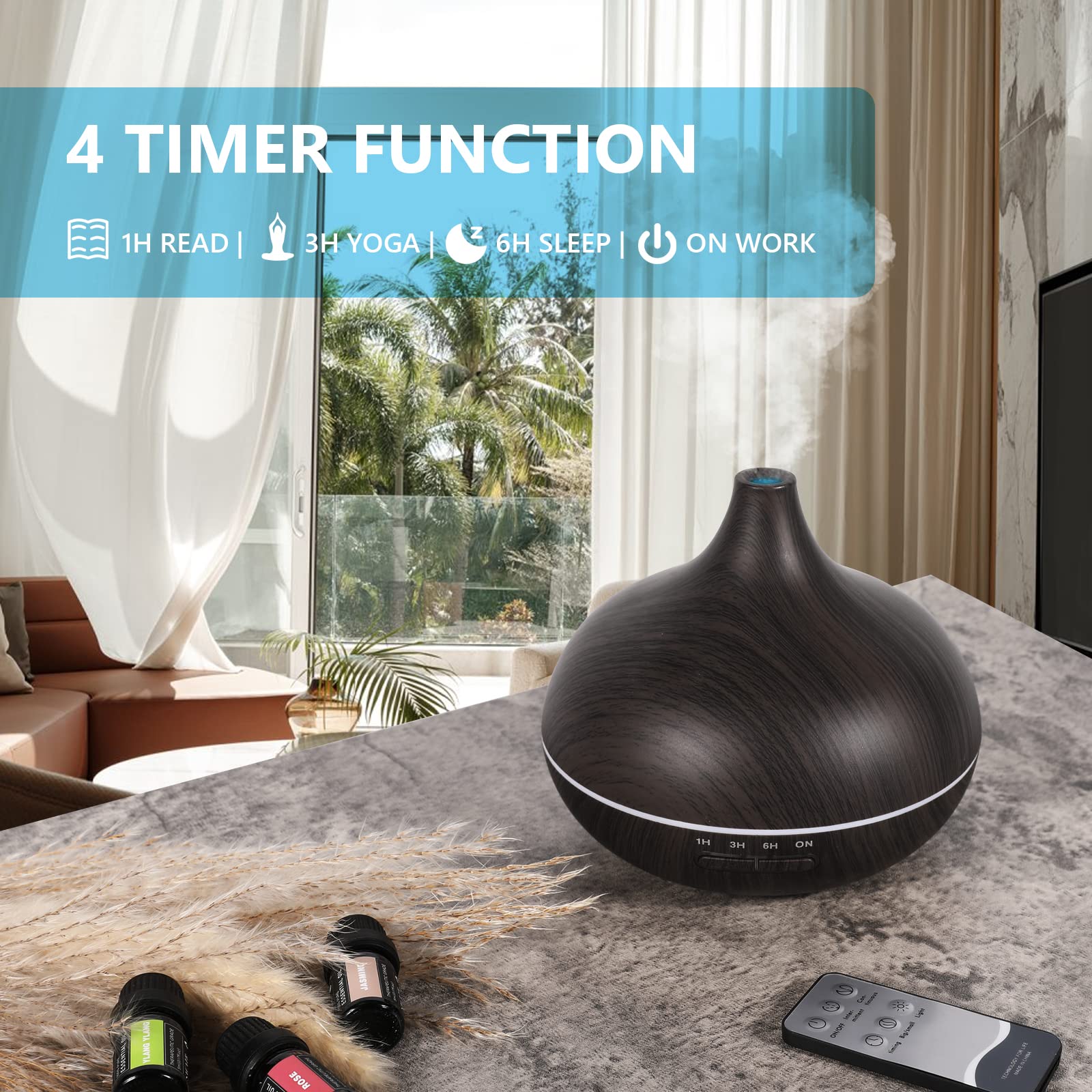 SACATR quiet operation under 30 dB supports sleep and focus